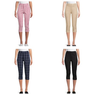 Time and Tru Women's Pull On Capri Pants | Size | Color