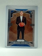 Deividas Sirvydis 2019-20 Prizm NBA Basketball - RC #298 - Detroit Pistons