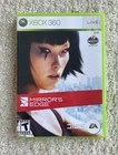 Mirror’s Edge (Microsoft Xbox 360, 2008) CIB Black Label Video Game VG+