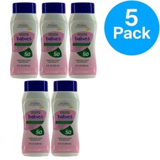 Studio Selection Baby Sunscreen Lotion SPF 50 Broad Spectrum 8oz (5 Pack Bundle) 3.09 per gallon