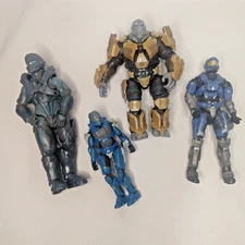 McFarlane 4x HALO Spartan Guardian Series Brute Sm Celox Spartan figures Loose