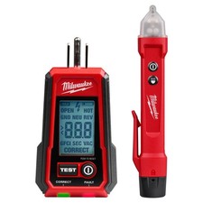 Milwaukee 3211-20 Digital GFCI Receptacle Tes...