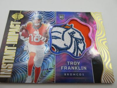#ad 2024 Instant Impact Troy Franklin Rc Broncos logo tag patch Logo patch READ* $19.99