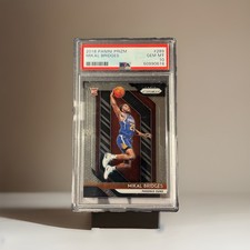 Mikal Bridges - PRIZM Rookie Card PSA 10 GEM MINT!!!!. rookie card picture