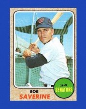 1968 Topps Set-Break #149 Bob Saverine NM-MT OR BETTER *GMCARDS*