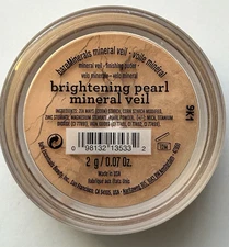 bareMinerals Minerals BRIGHTENING PEARL MINERAL VEIL Setting Powder .07oz/2g