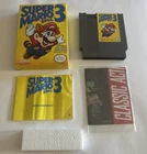 Super Mario Bros 3 Nintendo NES (1990) Complete W/ Hard Protective Cover!