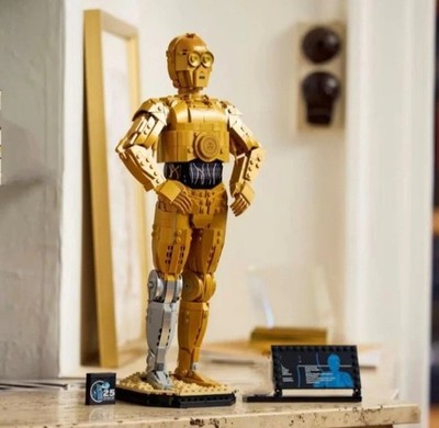 Star Wars C-3PO Roboter Bausteine 1138 Teile 75398 MOC Montage Steine Spielzeug