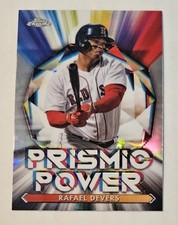 RAFAEL DEVERS 2021 Topps Chrome - Prismic Power #PP-12 Red Sox All-Star