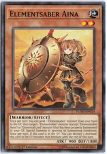 Yugioh - Elementsaber Aina FLOD-EN019 1st Edition - Flames of Destruction