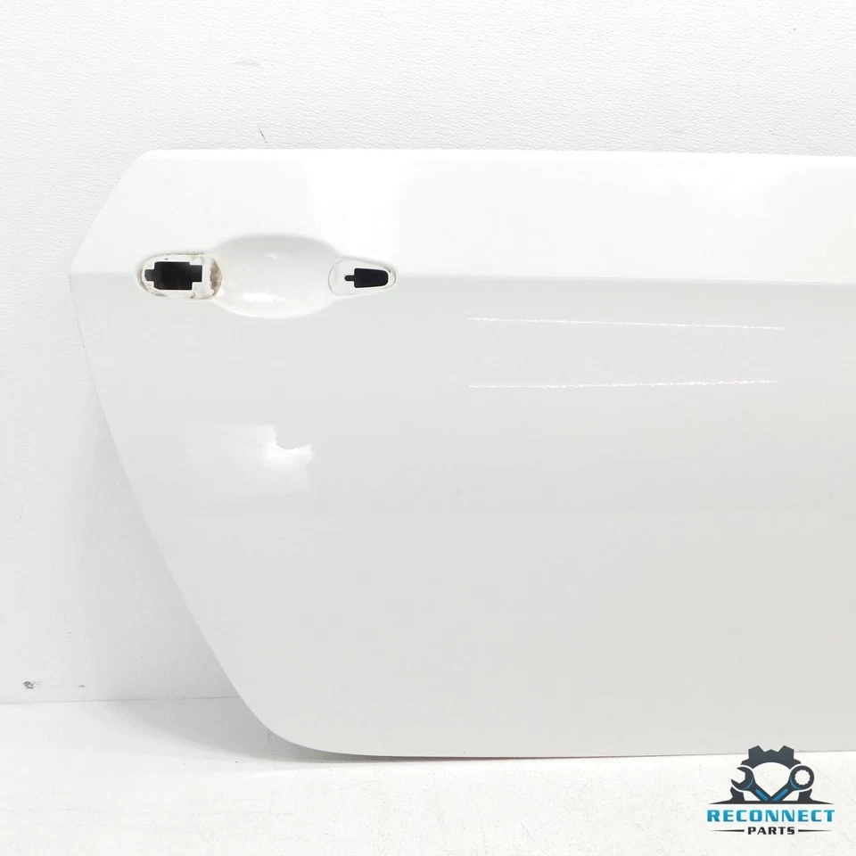 07-13 BMW 328i 335i M3 E93 Conjunto de carcasa de puerta derecha de pasajero delantero blanco OEM Foto 2 de 4