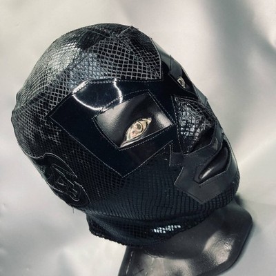 Dr Wagner Semi Professional Grade Wrestling Lucha Libre Mask Black Luchador