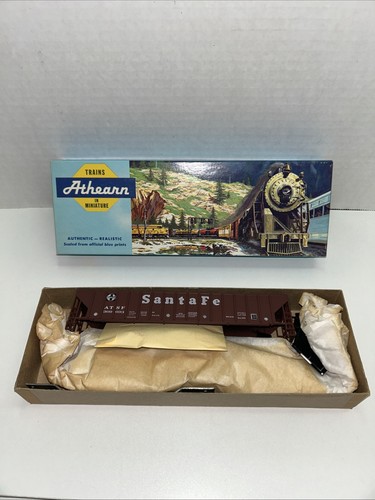 Tolva cubierta escala Ho Athearn 5301 Stanta Fe 54 pies ATSF 309693 caja azul | Zustand: New