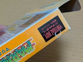 MARIO CLASH Virtual Boy Nintendo With Box Manual 1995 Game Cartridge Retro Game