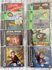 Lot of 10 Sony PlayStation PS1 Game Discs Harry Potter, Star Wars, Disney Pixar