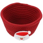 Woven Storage Box Empty Gift Basket Decorative Baskets Christmas Storage Bin