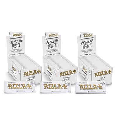 Cartine Rizla Bianche Corte 3 x 50 Libretti Originali