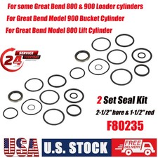 2pcs F80235 Replacement Seal Kit For Great Bend 800 & 900 Loader Cylinders US