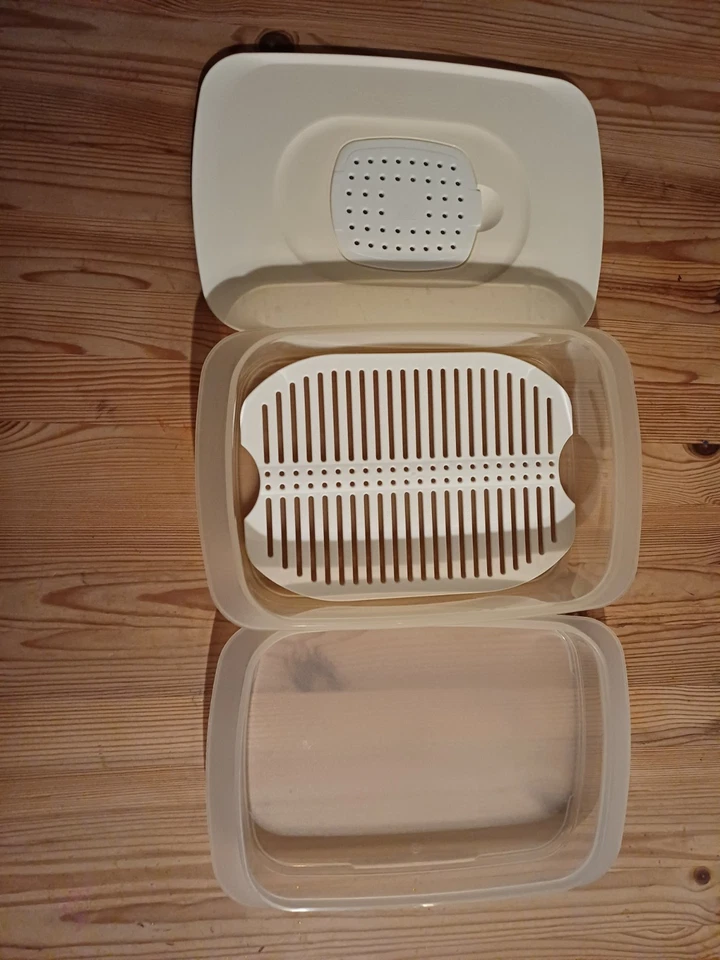 TUPPERWARE Cool`N Fresh 1x700ml, 1× 1,5l stapeldose Aufschnittdose komplett - Bild 2 von 4