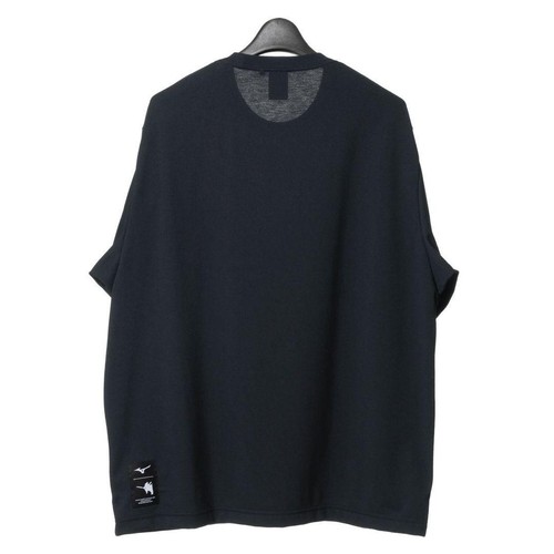 Mizuno Evangelion Graphic Long Sleeve T-Shirt Black M Collab Logo - Picture 2 of 5