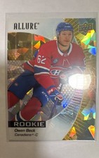 2023-24 Upper Deck Allure - Rookies Owen Beck #148 Yellow Taxi (RC)