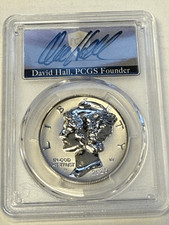 2025 $25 Reverse Proof Palladium PCGS PR 70 FDOI David Hall