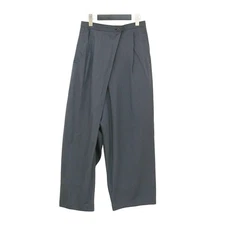 ISSEY MIYAKE Pants Gray SizeL PERMANENTE Front Tuck Sarouel Pants Wide Tapered A