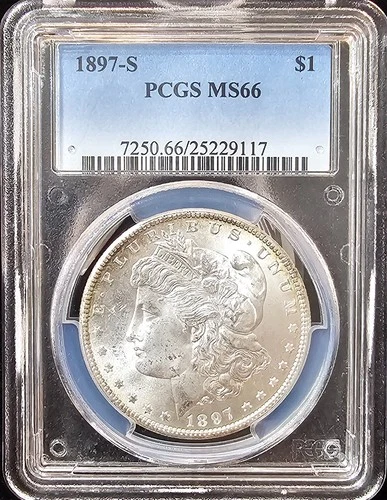 1897-S Morgan Dollar MS-66 PCGS COLLECTION VIDEO