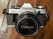 Canon Camera {{{ AE-1 }}} 35mm~SLR~FD Lens~Strap ***CLEAN~UNTESTED***L@@K