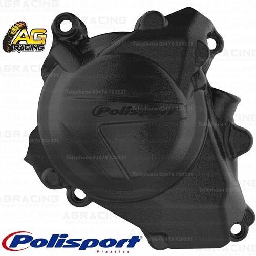 Polisport Ignition Cover Protector Black For Honda CRF 450R 2019