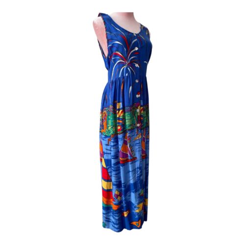 Vintage Carole Little Dress Size 4 Resort Wear Cr… - image 1