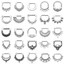 thumbnail 4 - Choose Your Size 316L Stainless Steel Septum Clicker Nose Ear Ring Body Piercing