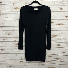 Lou & Grey Black Signature Soft Sweater Dress Size XS