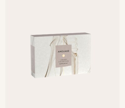 AMOUAGE LIBRARY COLLECTION EDP/PARFUM 6 × 2ML SEALED TRAVEL **KING BLUE 2023**