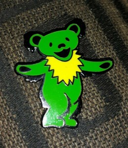 green grateful dead bear