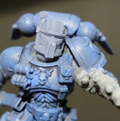 ALPHA ARC GUNNER HELMET (10x) compatable with warhammer 40k Primaris or Legion