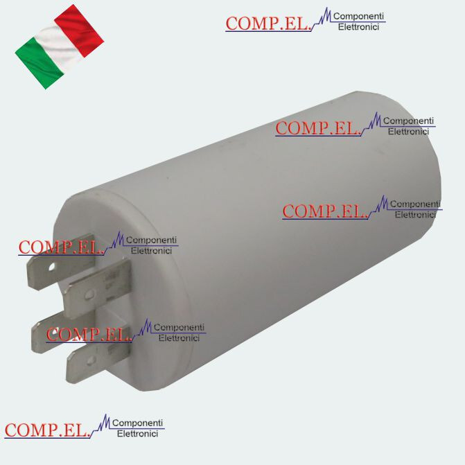 Condensatore Di Avviamento Del Motore 450V 300uf Omabeta CD60 Condensatore Elettrolitico Per Pompa Dell'acqua : Amazon.it: Commercio, Industria E Scienza