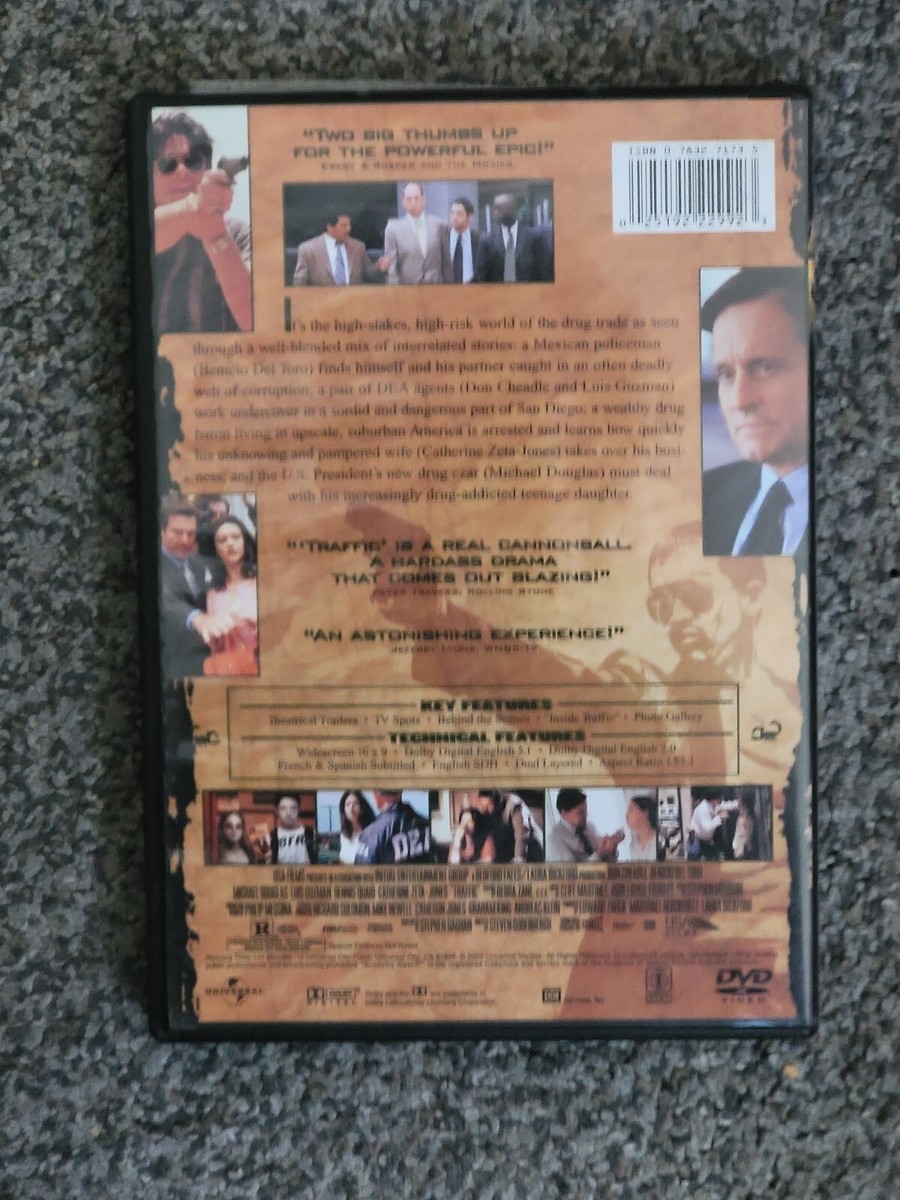 Traffic Movie DVD Michael Douglas | eBay