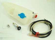 Windshield Washer Bottle Kit 12Volt Fender Mount Fits Volkswagen Type1 Bug 68-77