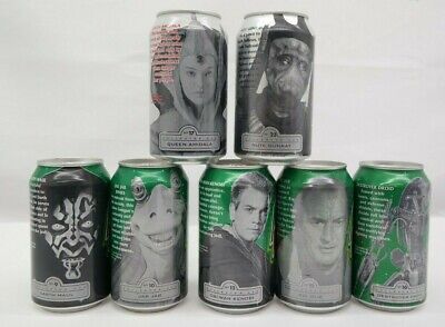 Star Wars Episode 1 Characters Mountain Dew & Diet Pepsi Star Wars Episode 1 Characters Mountain Dew & Diet Pepsi