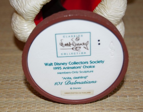 WDCC 101 DALMATIANS CRUELLA DE VIL ANITA, DAAHLING! WALT DISNEY FIGURINE Disney - Picture 4 of 4