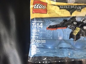 Lego Movie Batman Movie Polybag Mini Batwing #30524 Retired