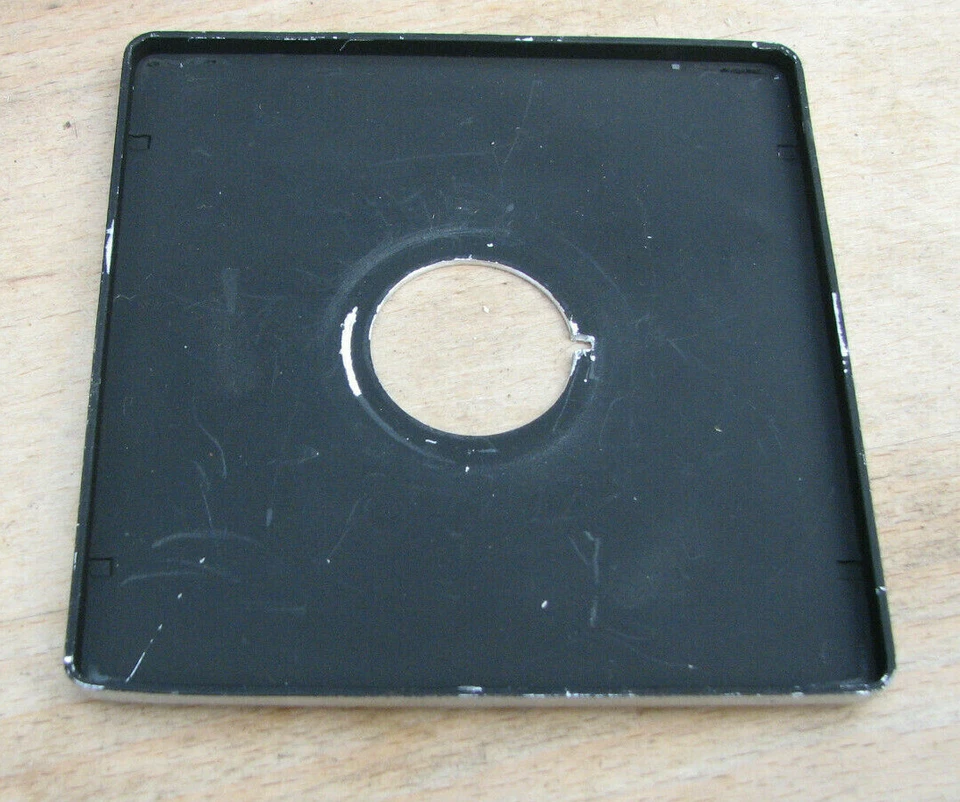 Crown speed Graphic pacemaker graflex fit metal lens board for compur 00 25mm - Image 2 of 3