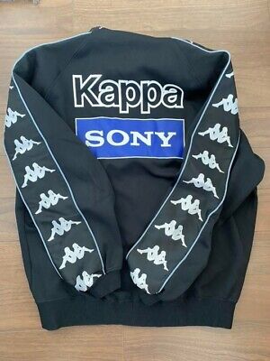 Kappa Juventus Sony Logo Soccer Track Jacket Size XL(US L Kappa Juventus Sony Logo Soccer Track Jacket Size XL(US L