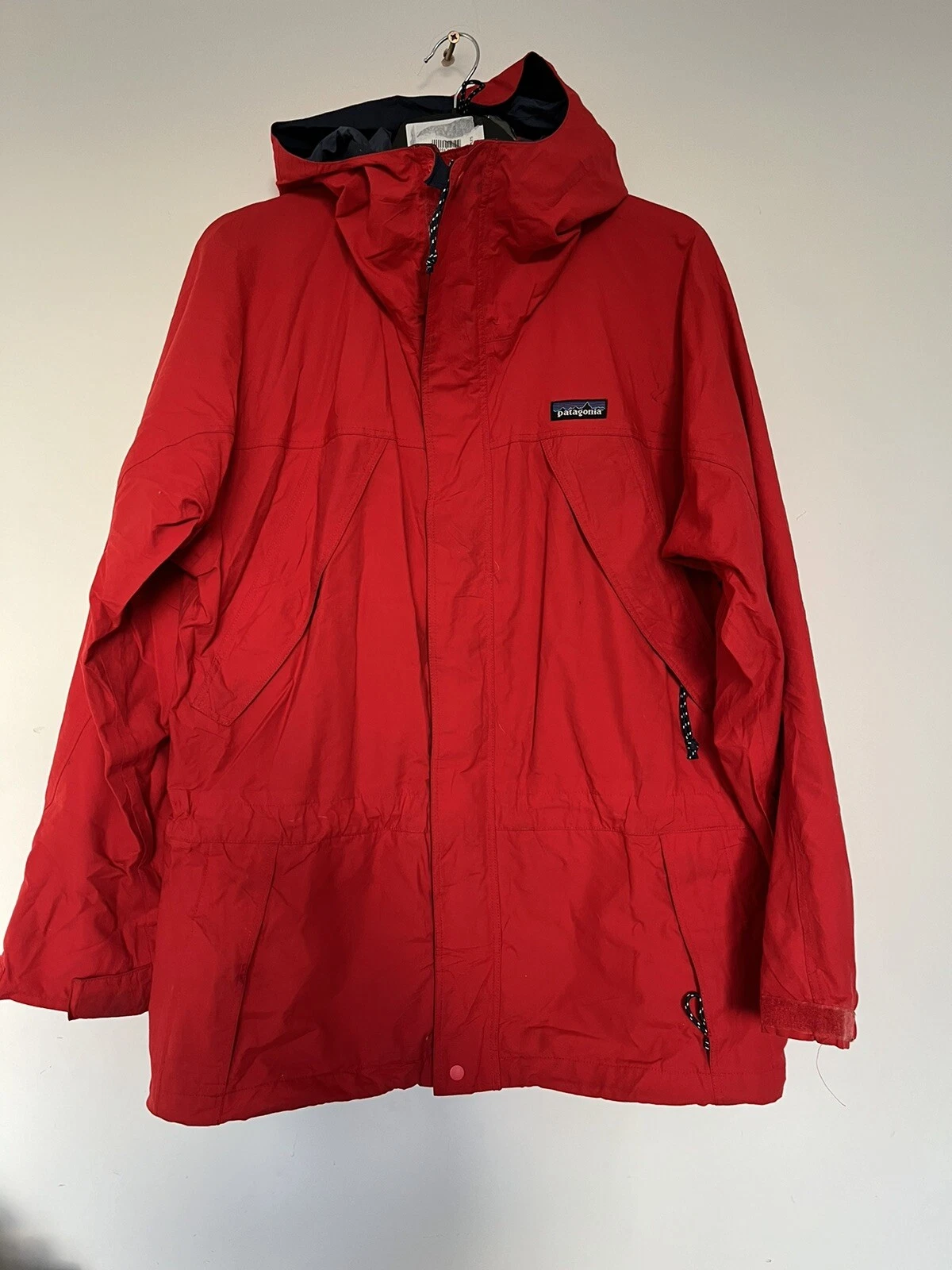 Vintage Patagonia Storm Jacket Windbreaker Rain Shell Mens - SIZE S STY83602