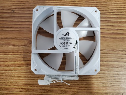 ASUS ROG RYUO Model-12 Fan 120mm 3Pin ARGB + 4Pin PWM for PC - White