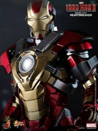 Marvel - Action Figure Collezionabile Hulkbuster & Iron Man, Pressofuso 6,5'' (16,5cm) Con Figura Da 5cm, Rossa - 5
