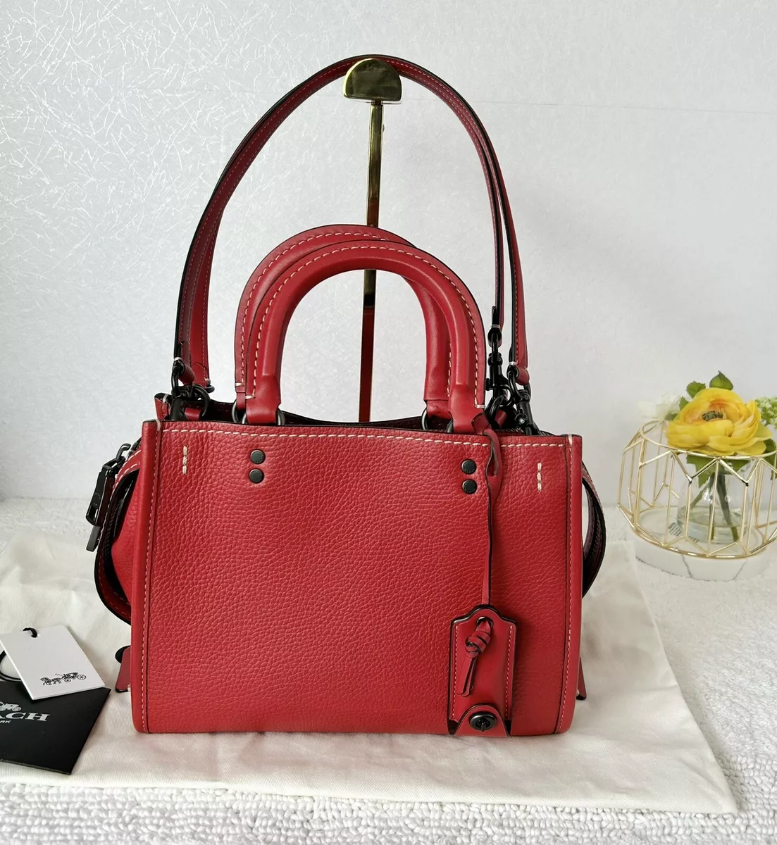 Coach rogue red sale