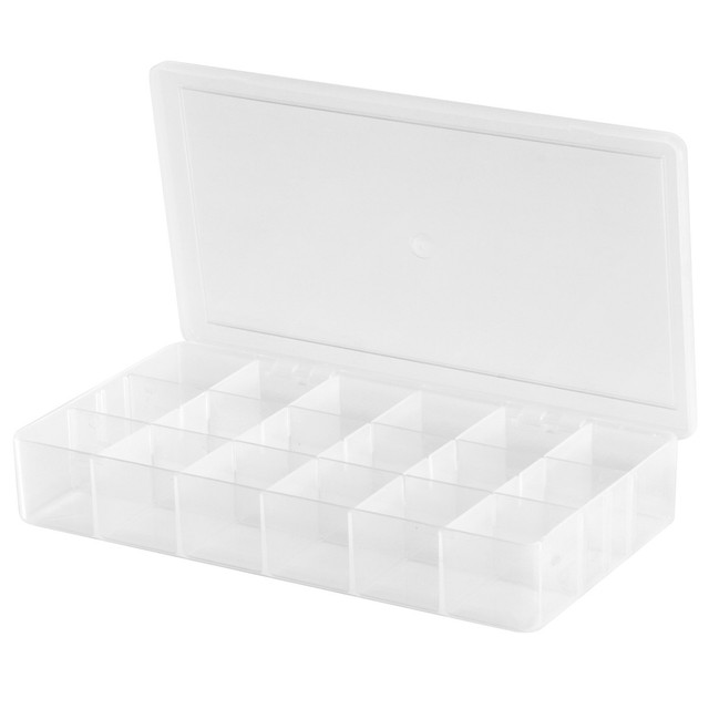 AkroMils 96352A Plastic Portable Parts Storage Box for Hardware and Crafts w... for sale online