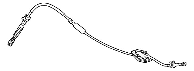 Genuine GM Automatic Transmission Range Selector Lever Cable 